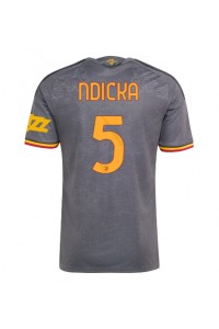 AS Roma Evan Ndicka #5 Jalkapallovaatteet Kolmaspaita 2026-27 Lyhythihainen